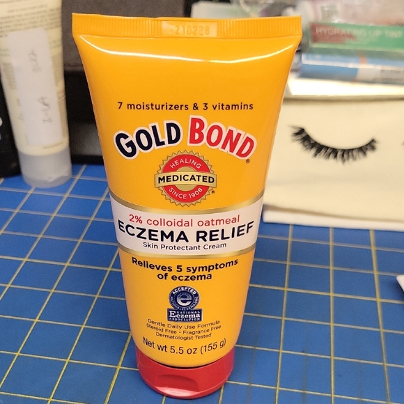 Gold Bond Eczema Relief Skin Protectant Cream 155g New Tube - Picture 1 of 2